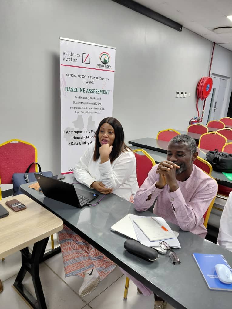 Sunshine Ideas colleagues coordinating field assessment activities